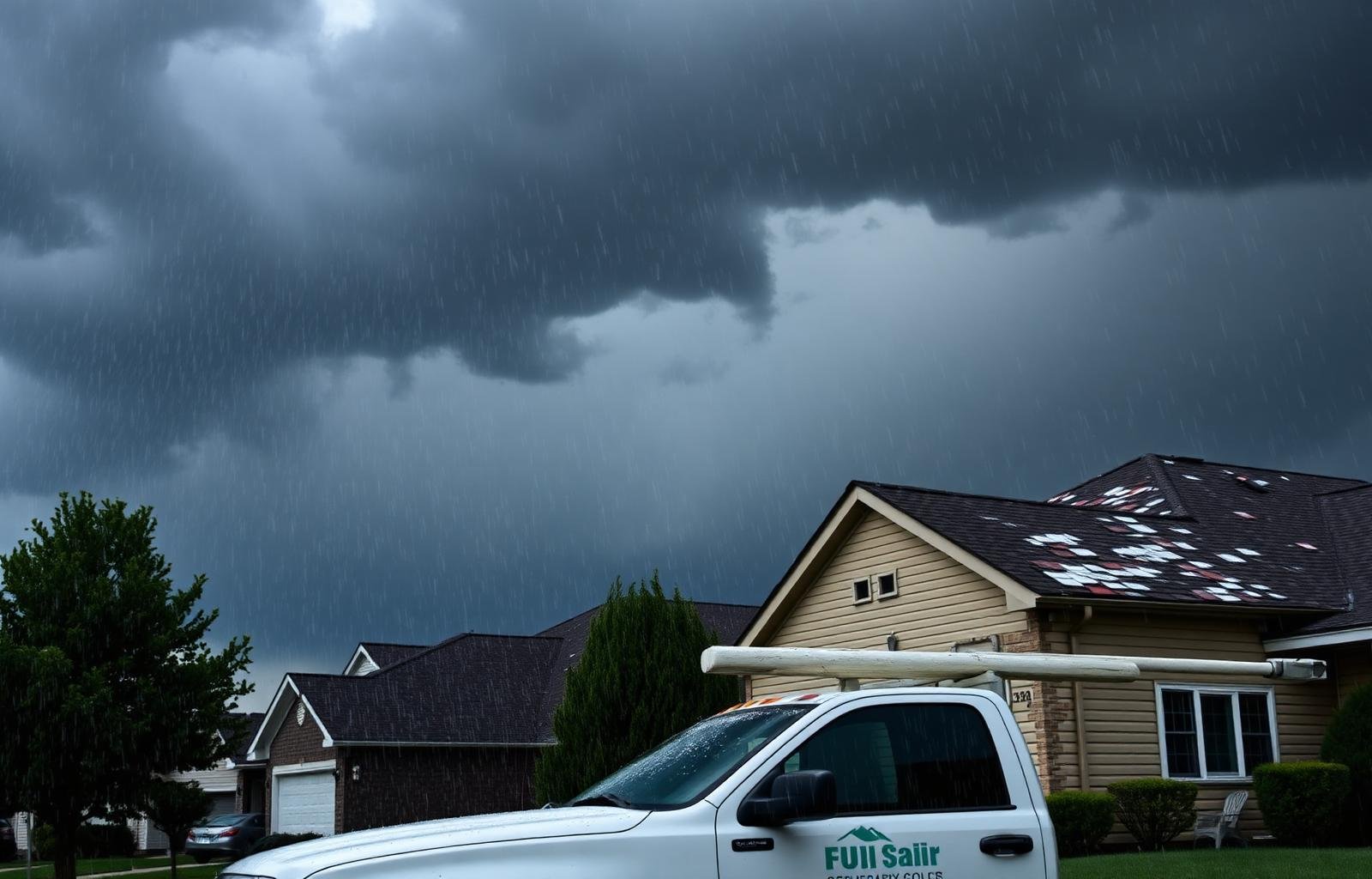 Illinois storm damage